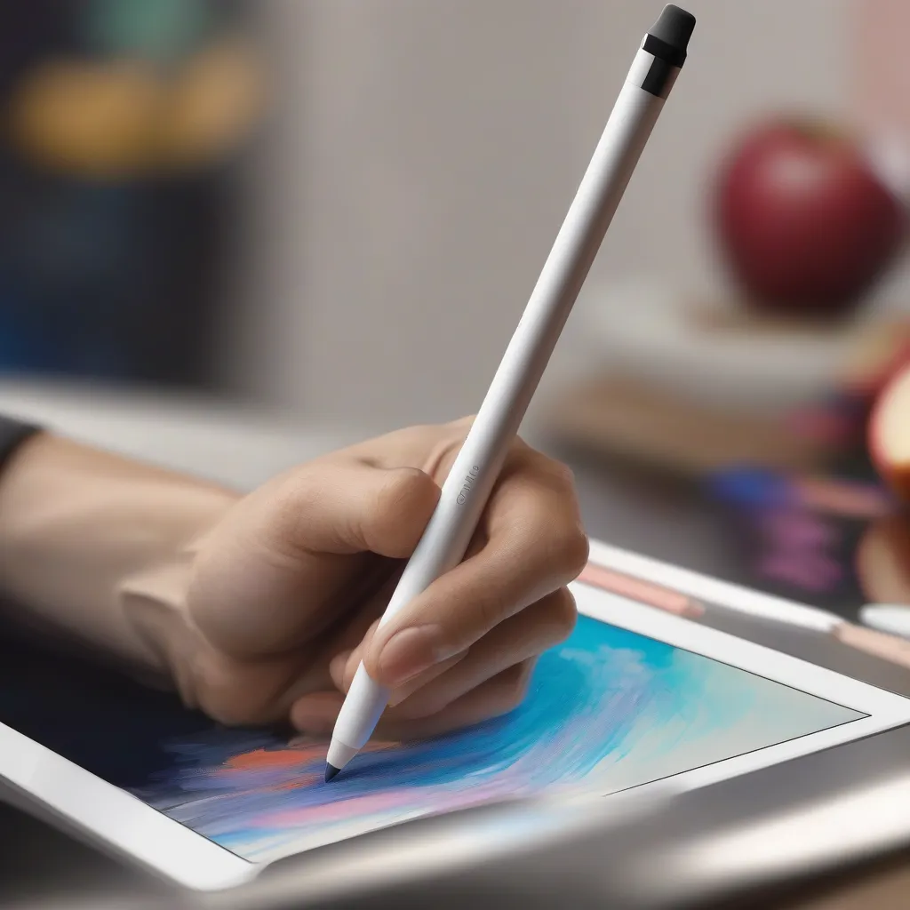 Apple Pencil 2 để vẽ